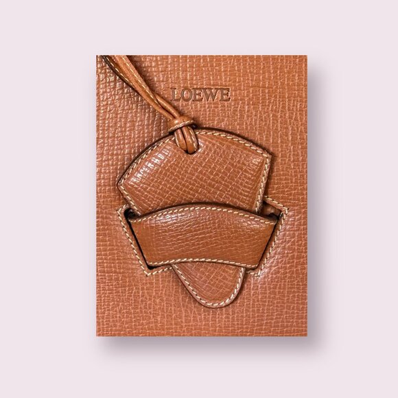 Loewe Barcelona Embossed Leather Top Handle Bag w/ Dust Bag - Picture 7 of 11